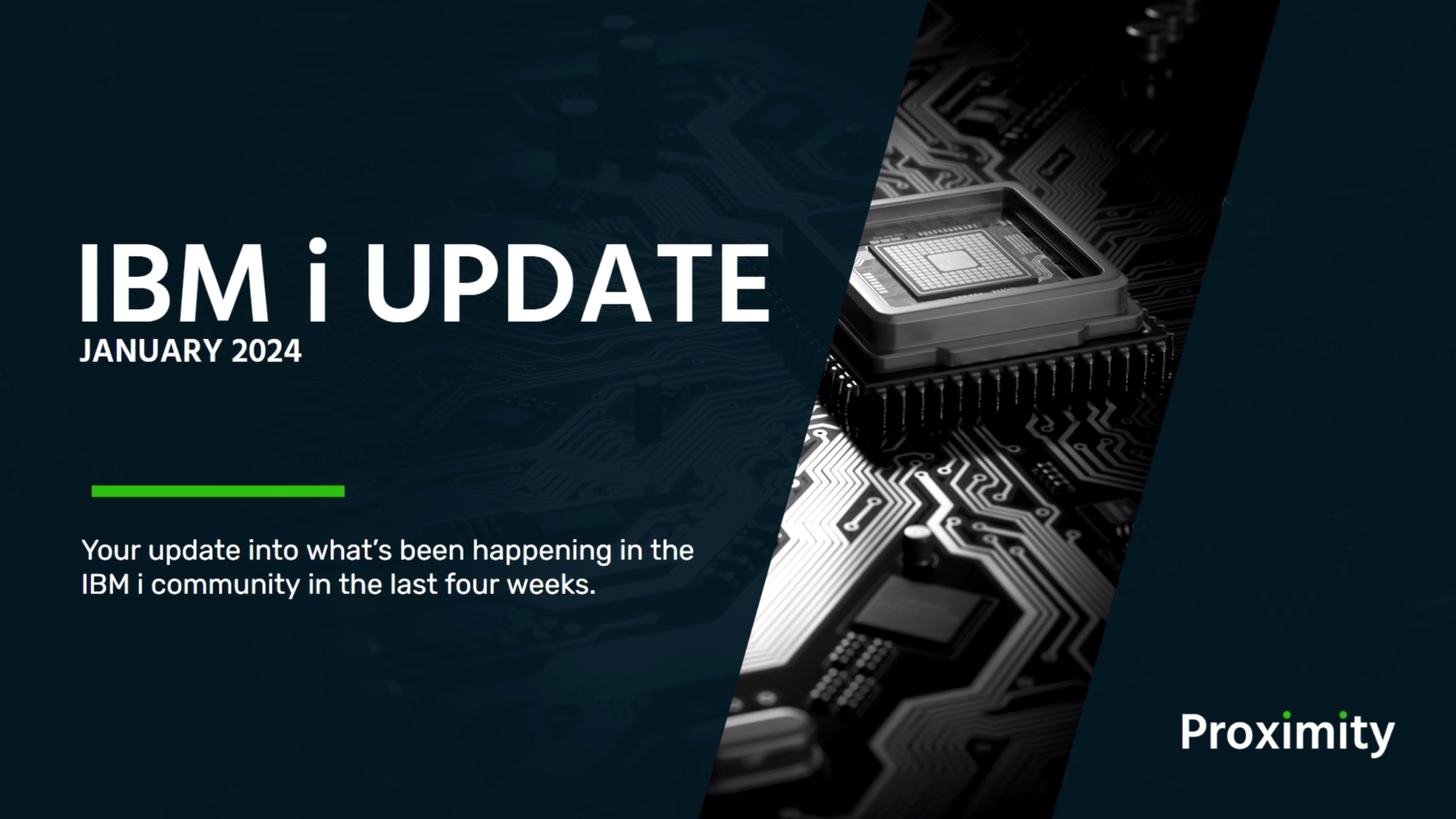 IBM i Update: January 2024 | Blog