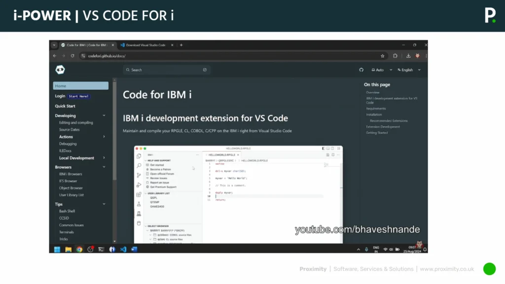 VSCode-for-i